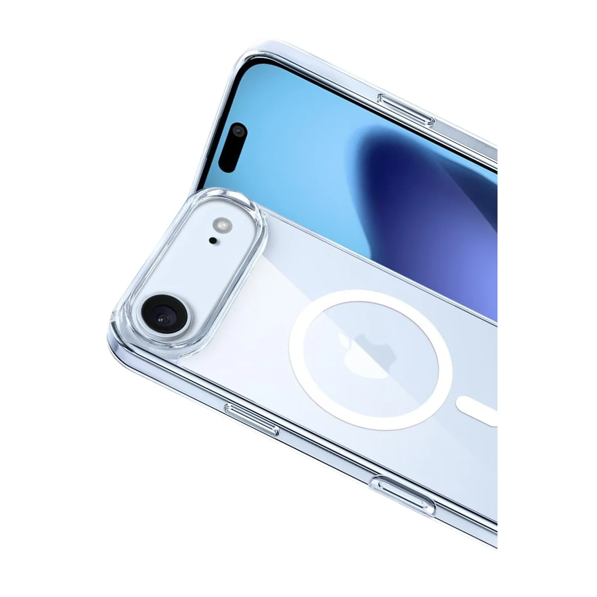 iPhone 17 Air Combo Şeffaf Magsafe Kapak - Max Koruma ve Şık Tasarım