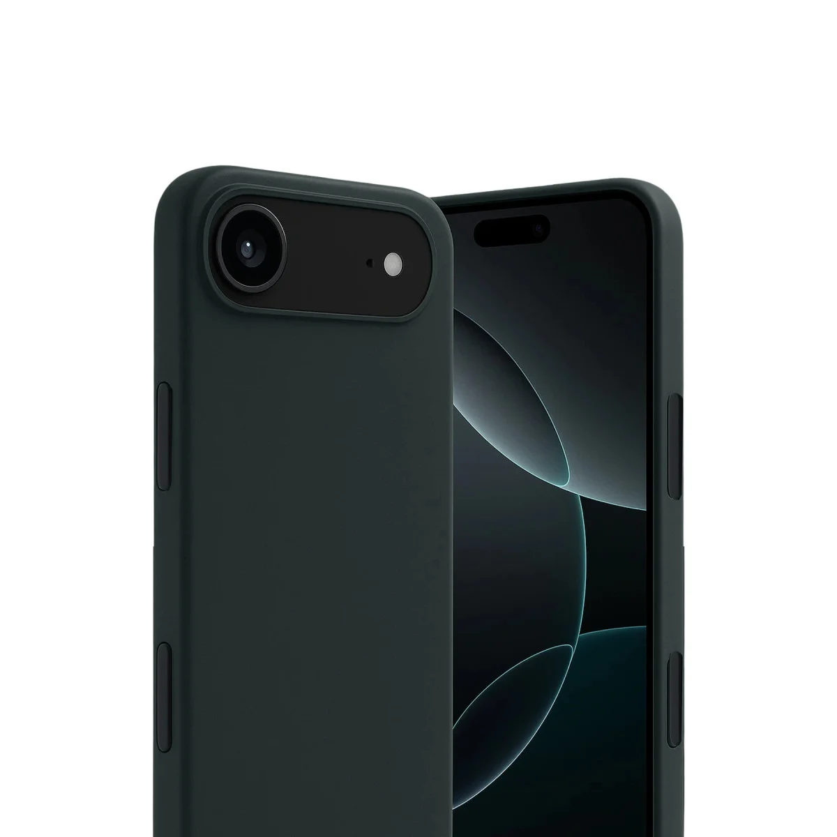 iPhone 17 Air First Silikon Kılıf - Koyu Yeşil, İnce ve Şık Koruma