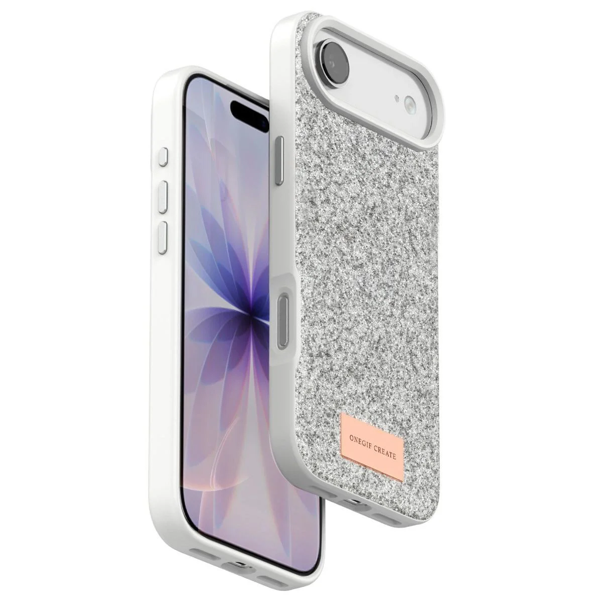 iPhone 17 Air ile Uyumlu Bright Simli Kapak - Beyaz Boncuk İşlemeli Şık Telefon Kılıfı Fiyatı, Yorumları ve Özellikleri
