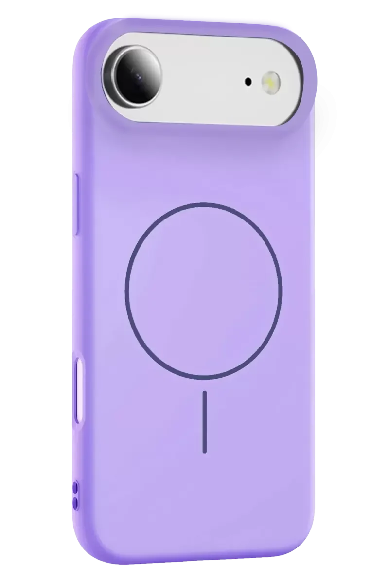 iPhone 17 Air ile Uyumlu Jully MagSafe Kılıf - Lila Renk Şık Koruma