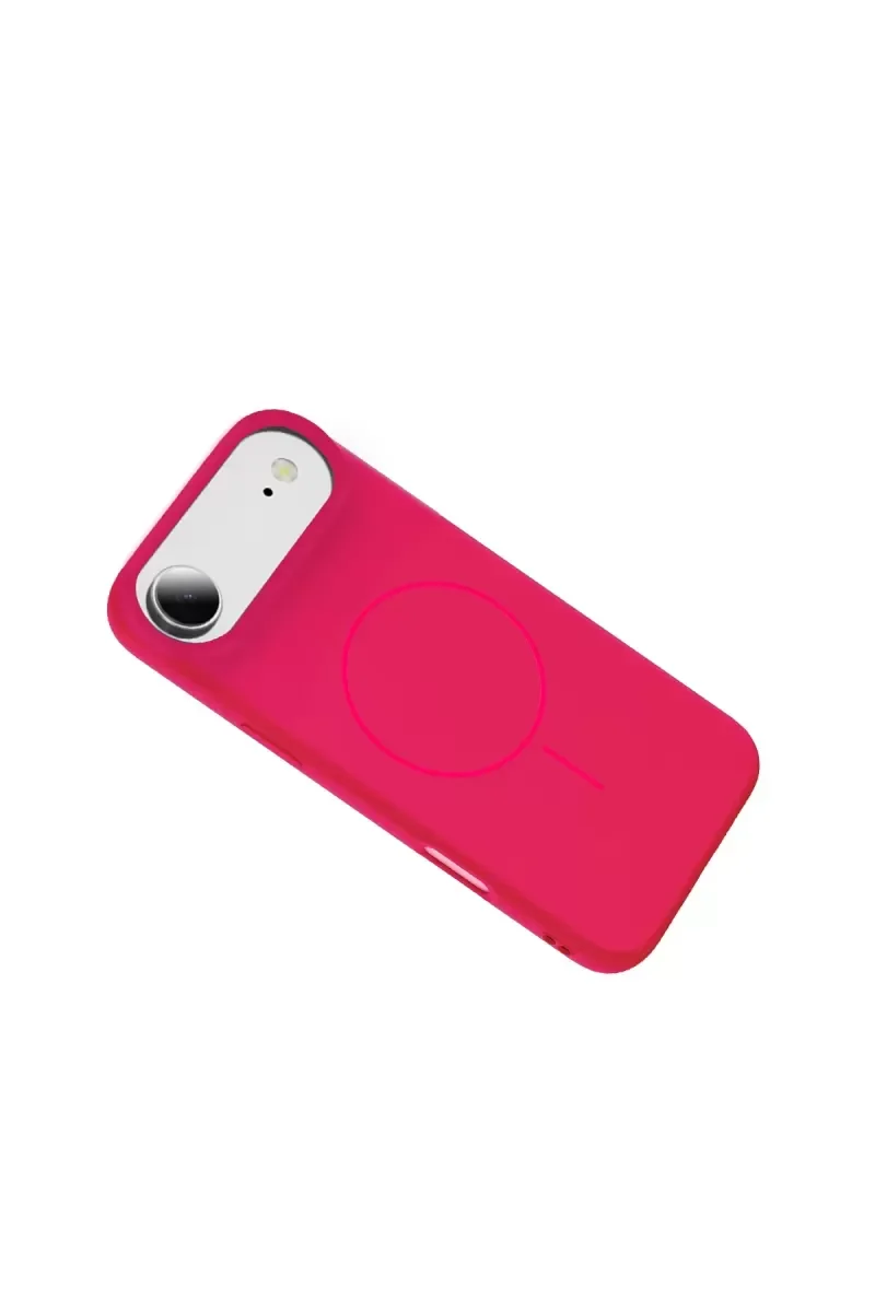 iPhone 17 Air ile Uyumlu Jully MagSafe Kapak - Pembe