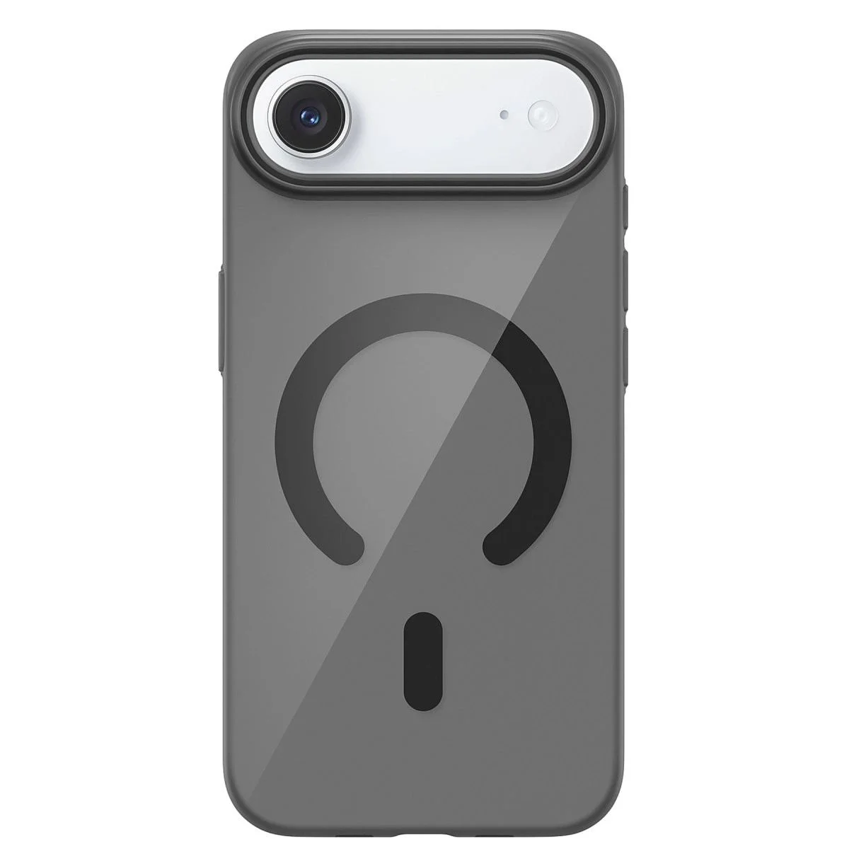 iPhone 17 Air ile Uyumlu PC MagSafe Kılıf - Siyah, Tam Koruma iPhone 17 Air ile Uyumlu PC MagSafe Kılıf - Siyah, Tam Koruma