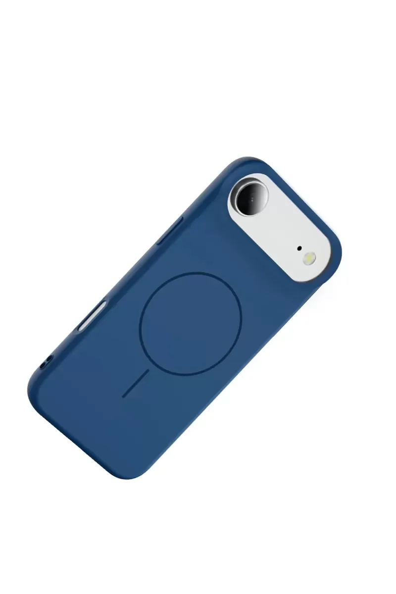 iPhone 17 Air ile Uyumlu Jully MagSafe Kılıf - Lacivert Manyetik Koruma
