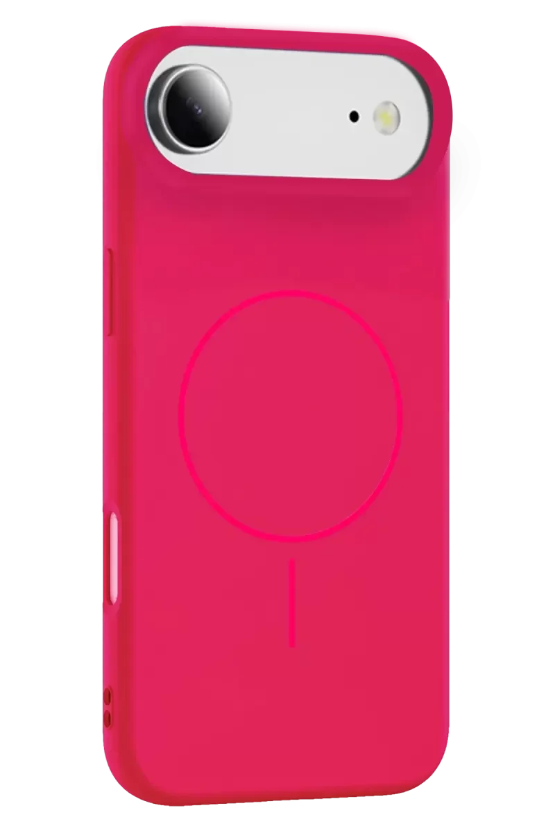 iPhone 17 Air ile Uyumlu Jully MagSafe Kapak - Pembe