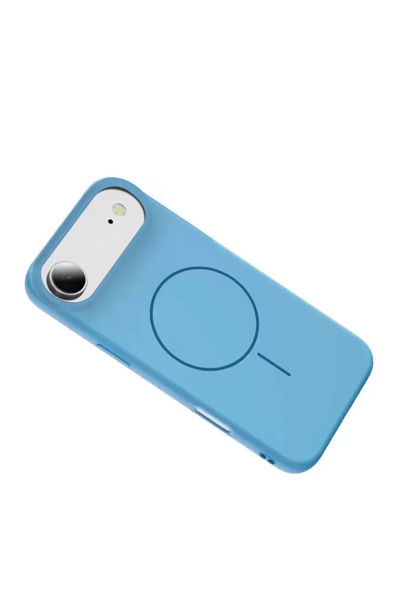 iPhone 17 Air ile Uyumlu Jully MagSafe Kılıf - Mavi