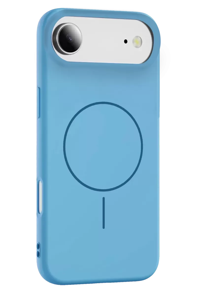 iPhone 17 Air ile Uyumlu Jully MagSafe Kılıf - Mavi