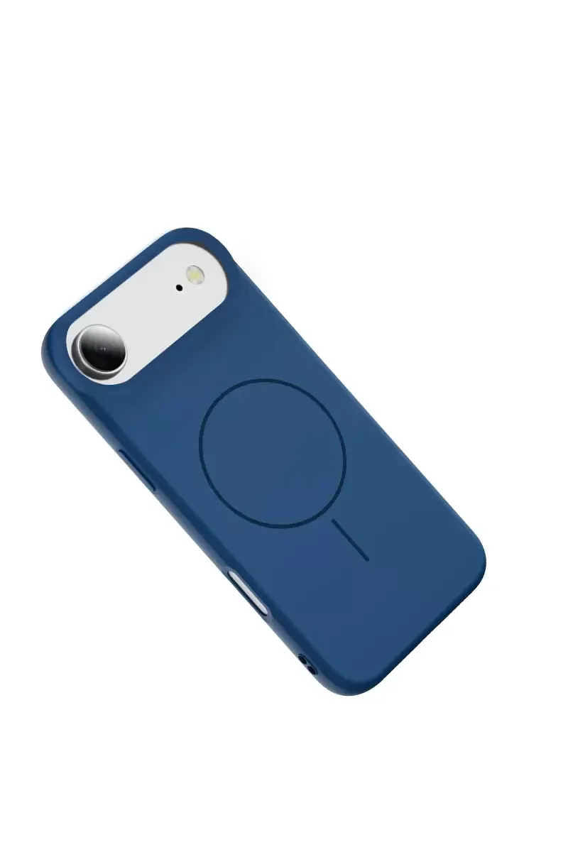 iPhone 17 Air ile Uyumlu Jully MagSafe Kılıf - Lacivert Manyetik Koruma