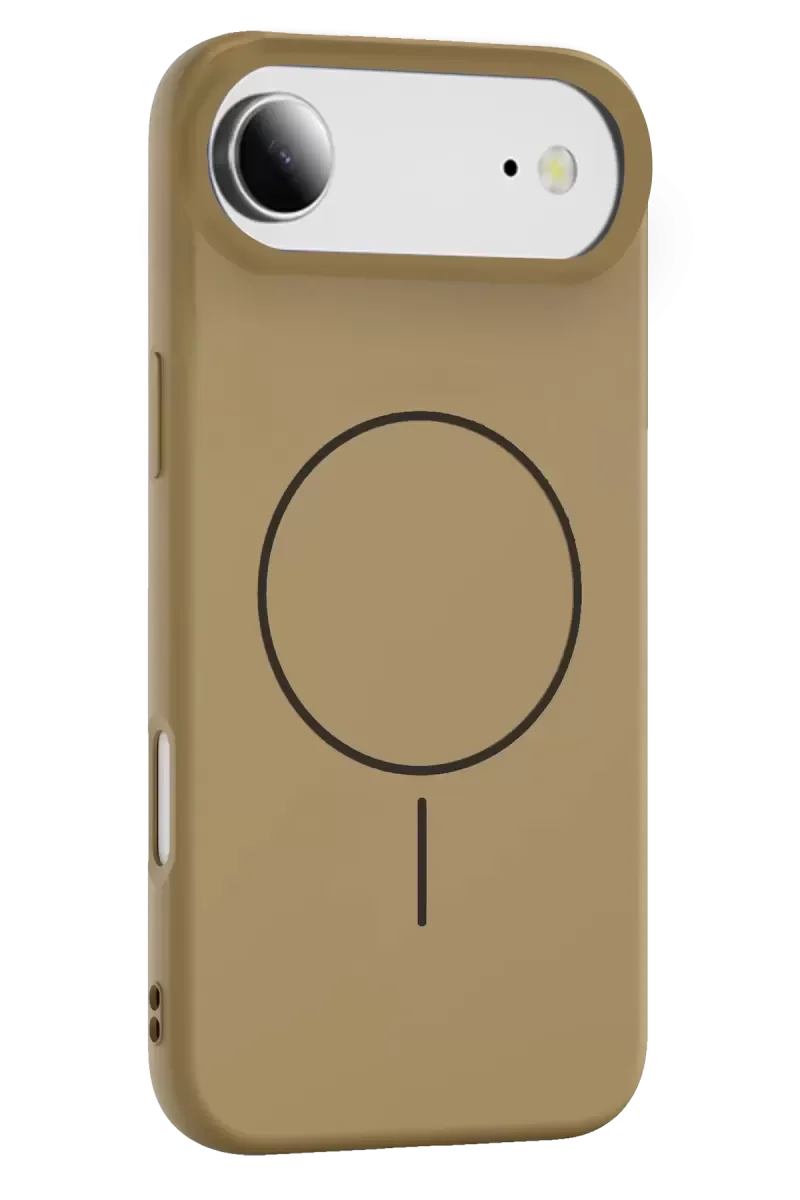 iPhone 17 Air ile Uyumlu Jully MagSafe Kılıf - Çöl Titanyum