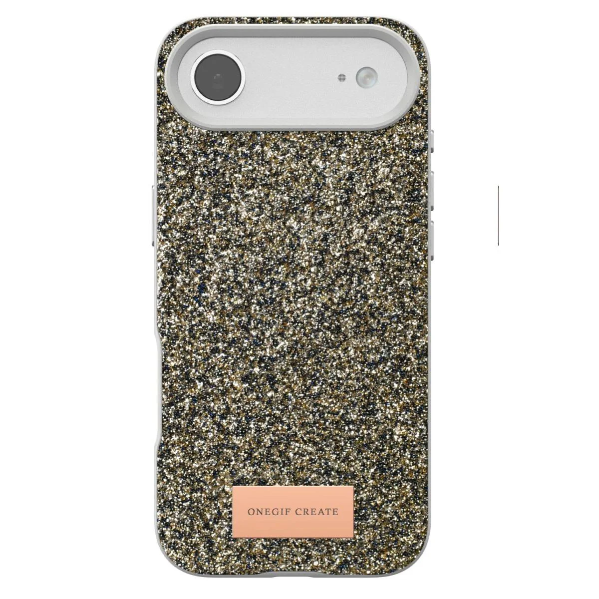 iPhone 17 Air ile Uyumlu Simli Kapak - Çöl Titanyum Boncuk İşlemeli iPhone 17 Air ile Uyumlu Simli Kapak - Çöl Titanyum Boncuk İşlemeli