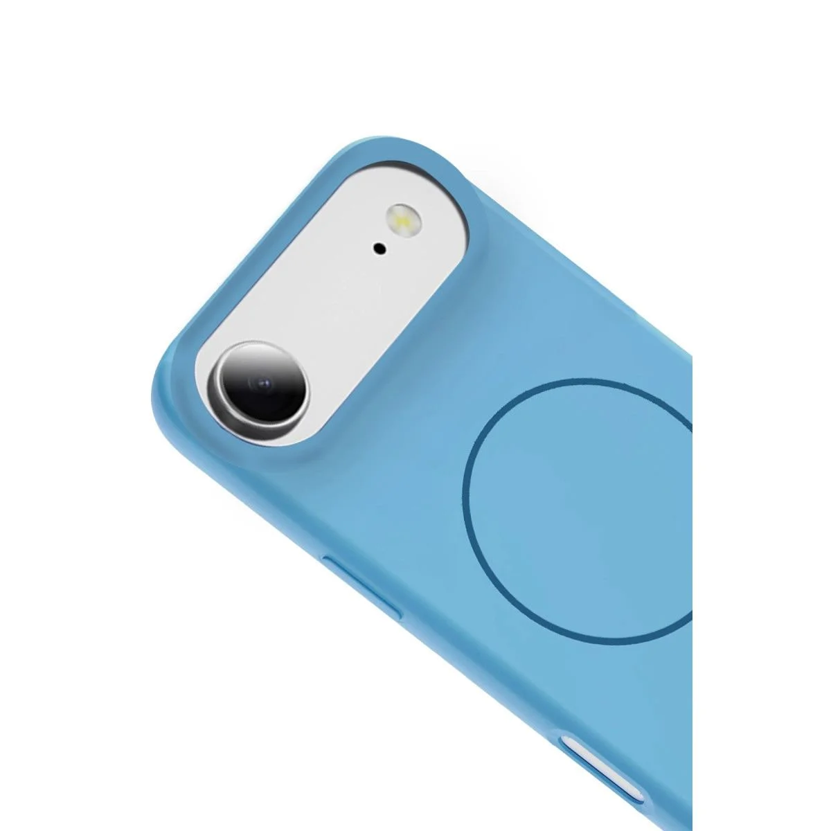 iPhone 17 Air Jully ile Uyumlu MagSafe Kılıf - Mavi