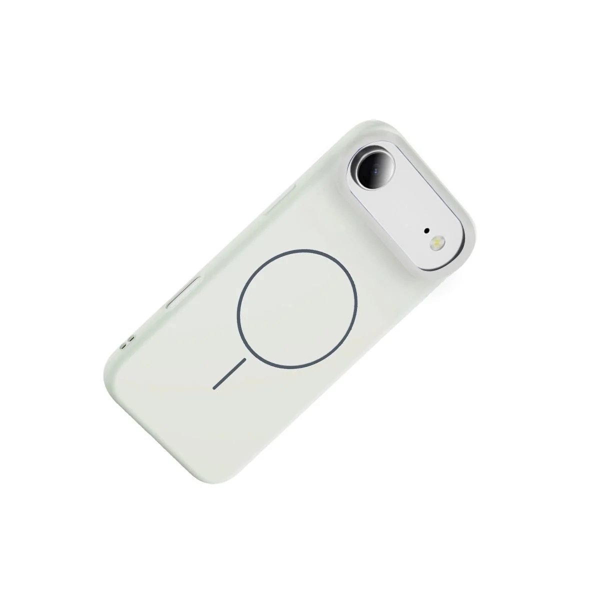 iPhone 17 Air Jully ile Uyumlu MagSafe Kılıf - Beyaz iPhone 17 Air Jully ile Uyumlu MagSafe Kılıf - Beyaz
