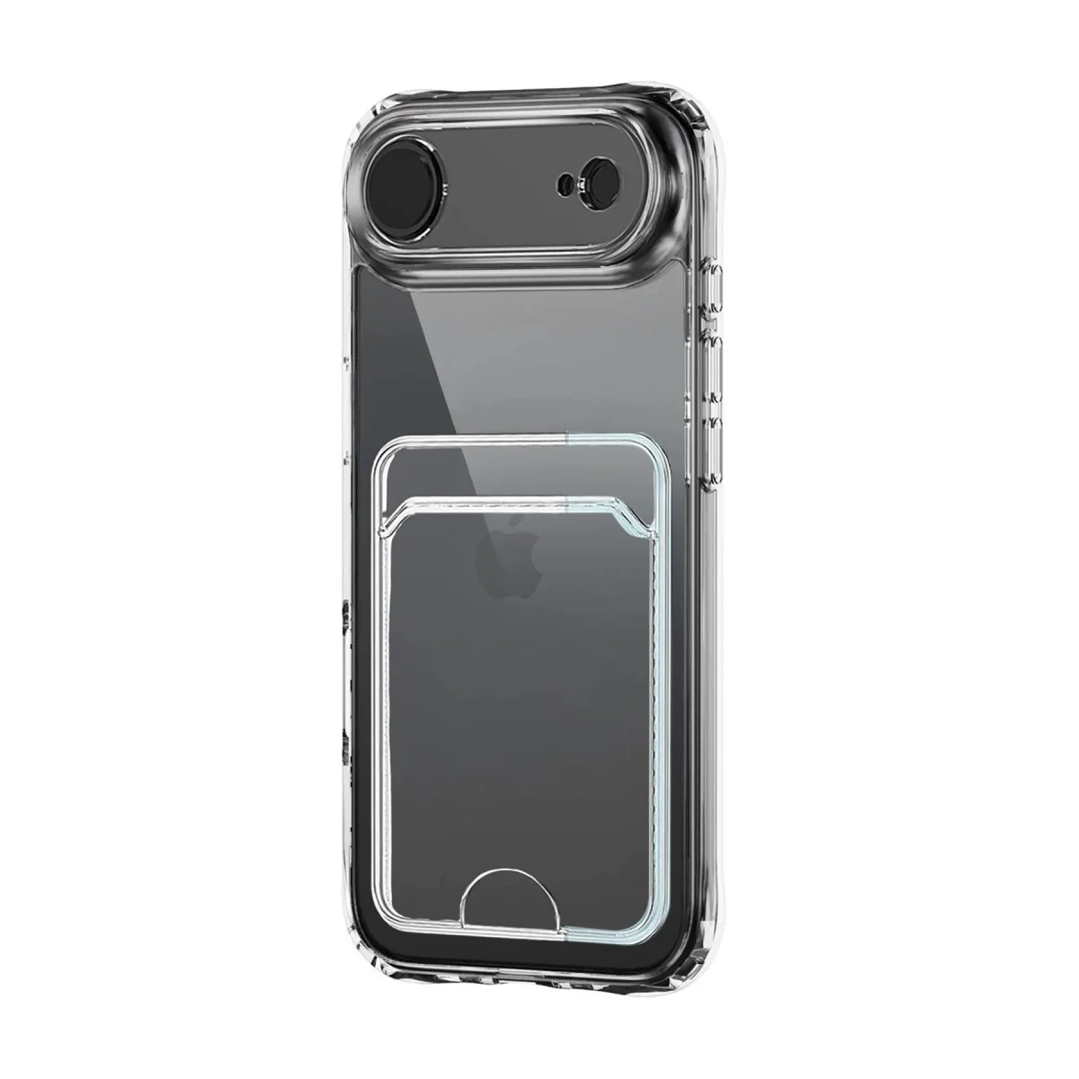 iPhone 17 Air Kart Şeffaf Silikon Kılıf - Şeffaf & Premium Koruma