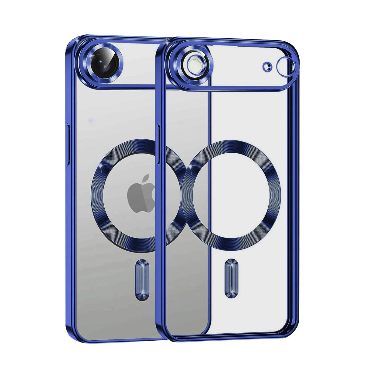 iPhone 17 Air Kross Magneticsafe Şeffaf Kapak - Lacivert