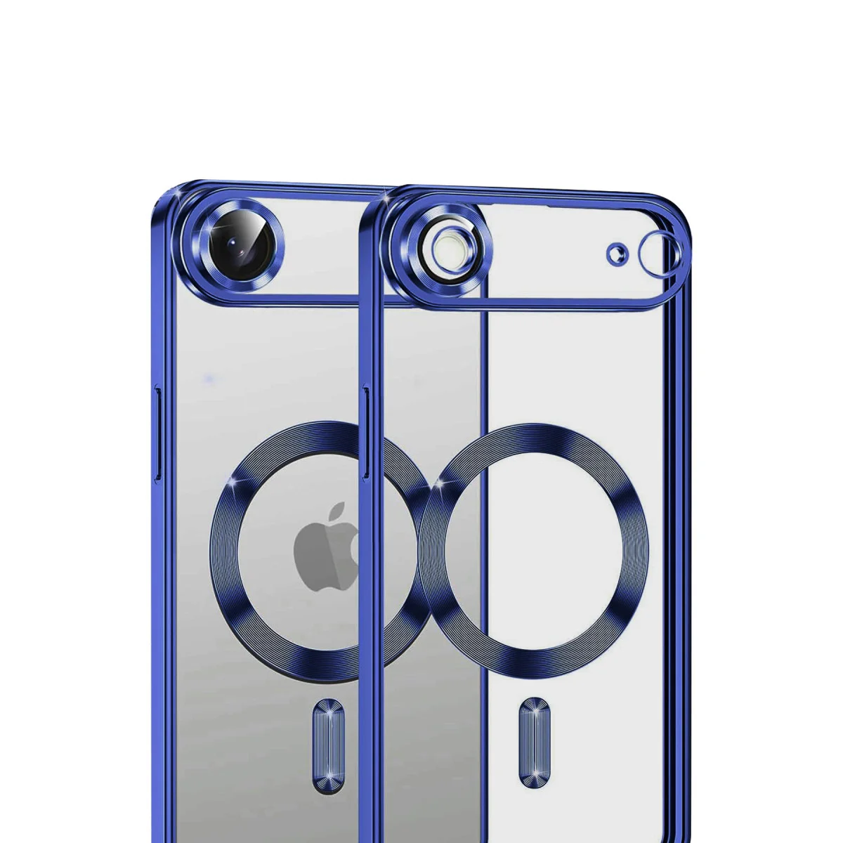 iPhone 17 Air Kross Magneticsafe Şeffaf Kapak - Lacivert