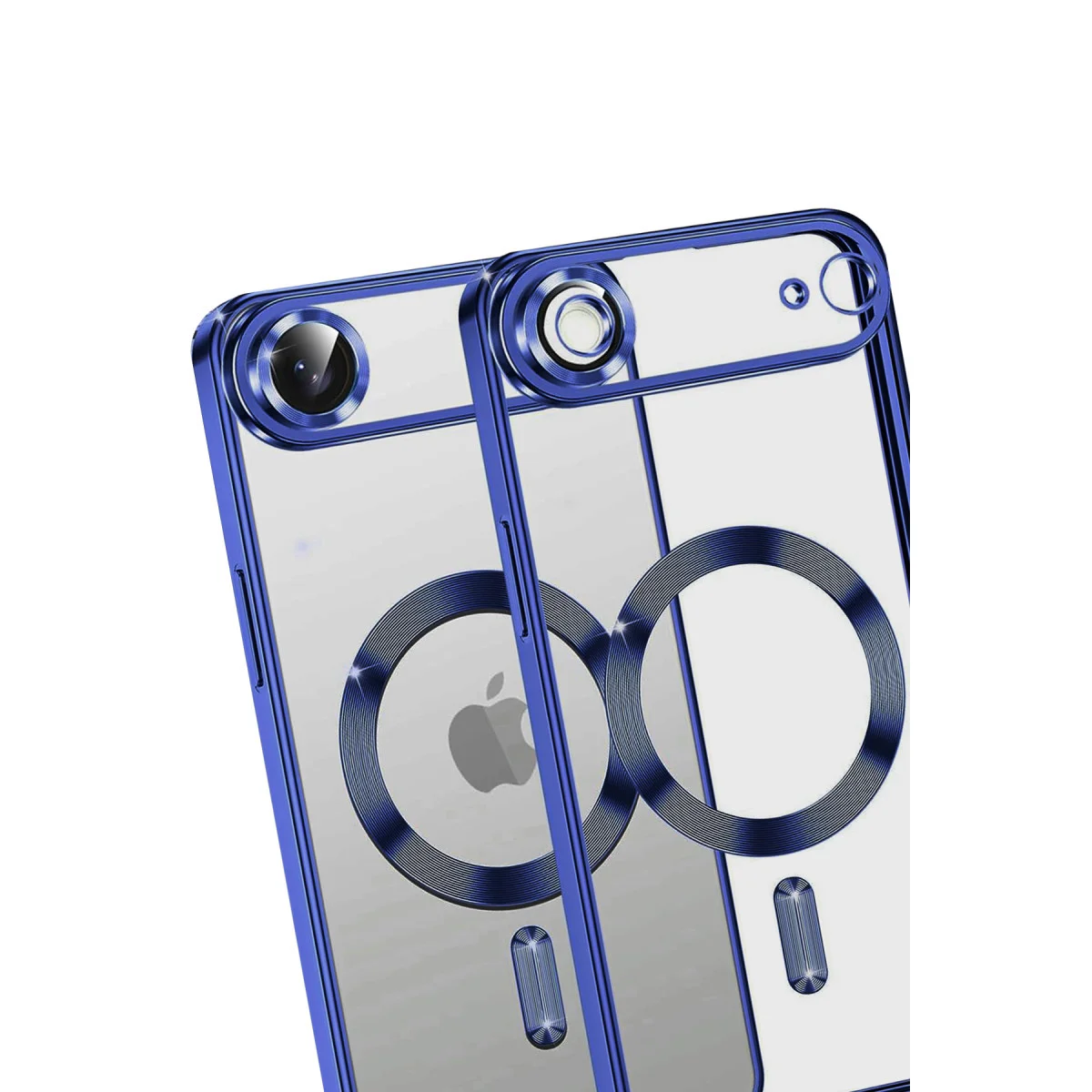 iPhone 17 Air Kross Magneticsafe Şeffaf Kapak - Lacivert