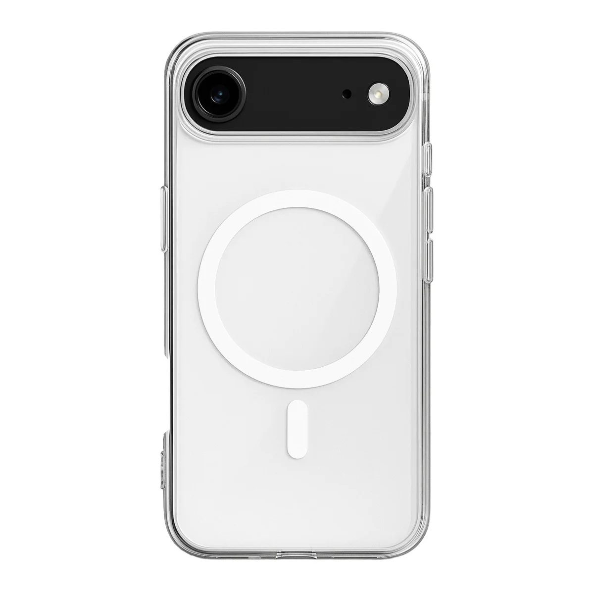 iPhone 17 Air Şeffaf Silikon Kılıf - MagSafe Uyumlu Kablosuz Şarj Koruması