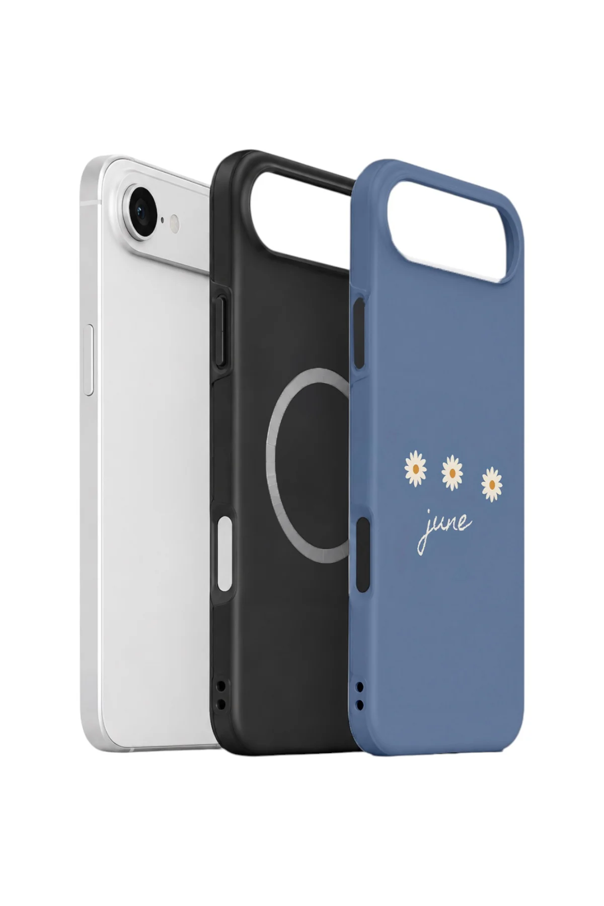iPhone 17 Air Vorian Çift Katmanlı MagSafe Kılıf June Daisy Blue