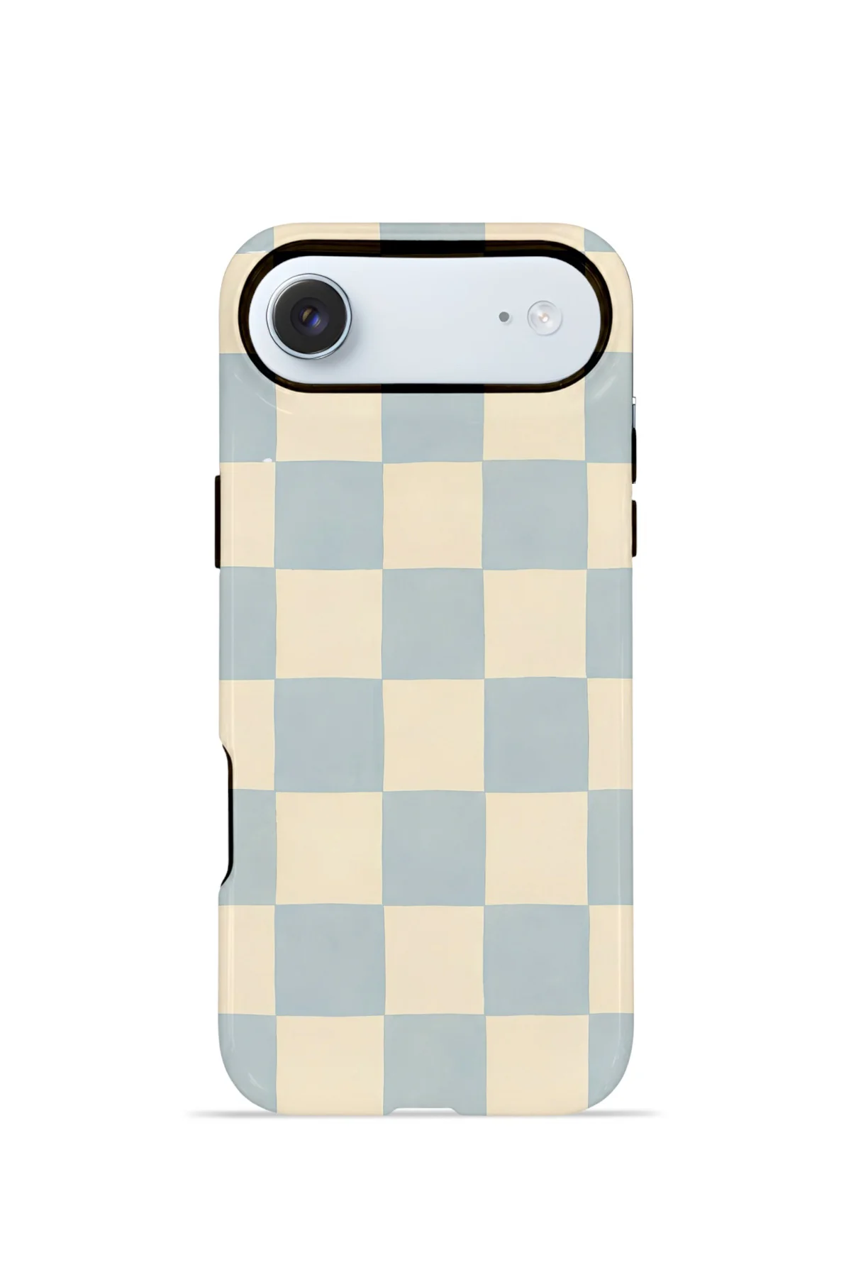 iPhone 17 Air Vorian Çift Katmanlı MagSafe Kılıf Powder Blue Checker