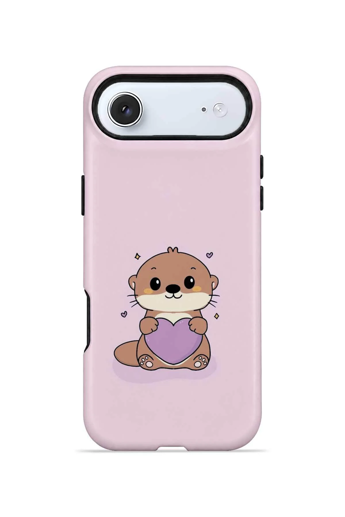 iPhone 17 Air Vorian MagSafe Çift Katmanlı Pembe Hamsterli Kılıf iPhone 17 Air Vorian MagSafe Çift Katmanlı Pembe Hamsterli Kılıf