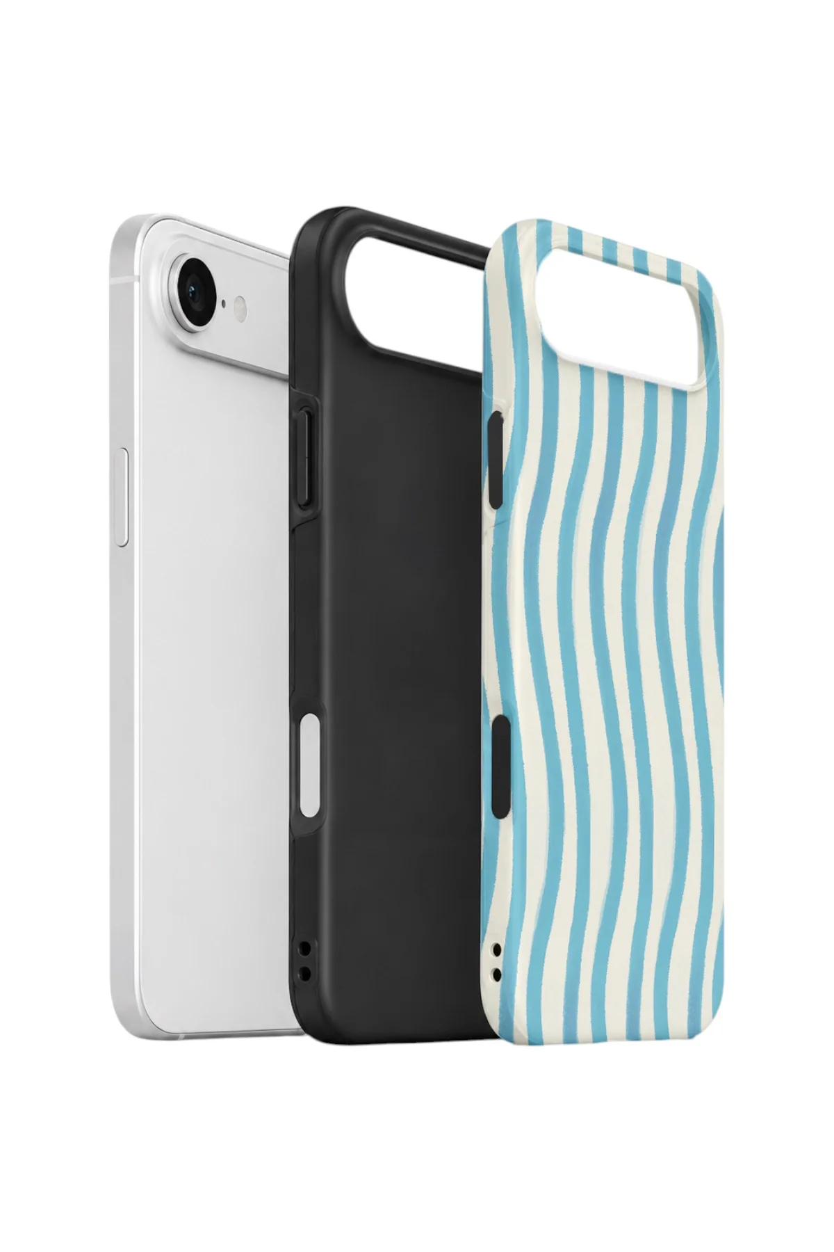 iPhone 17 Air Vorian Çift Katmanlı Kılıf Aqua Wave Riviera - Görsel 3