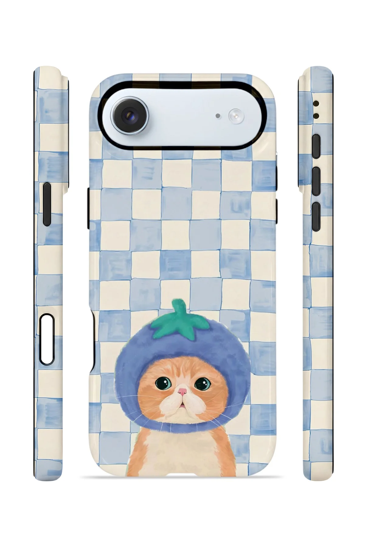 iPhone 17 Air Vorian Çift Katmanlı MagSafe Kılıf Blueberry Cat Check Fiyatı, Yorumları ve Özellikleri