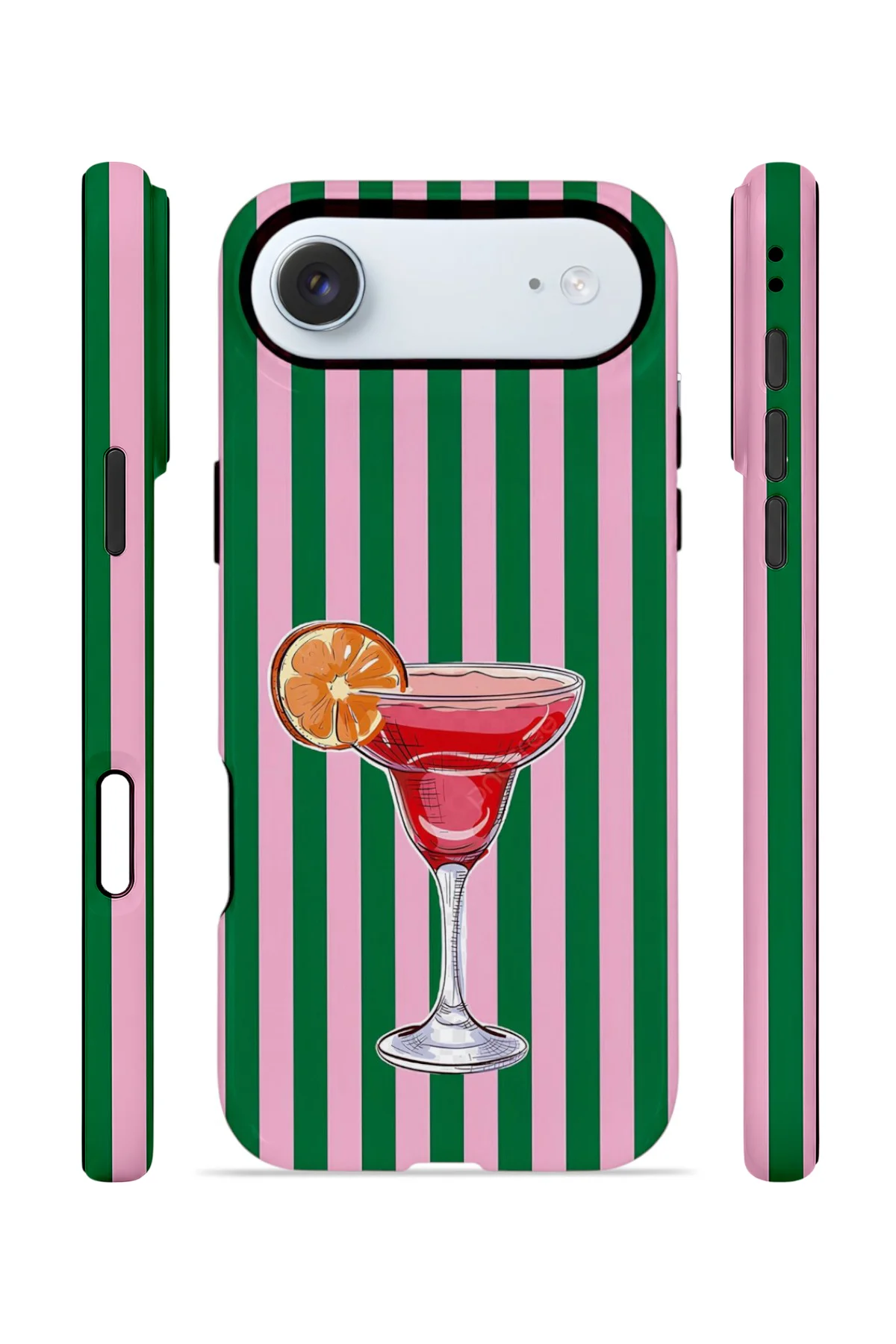 iPhone 17 Air Vorian Çift Katmanlı Kılıf Pink Citrus Cocktail