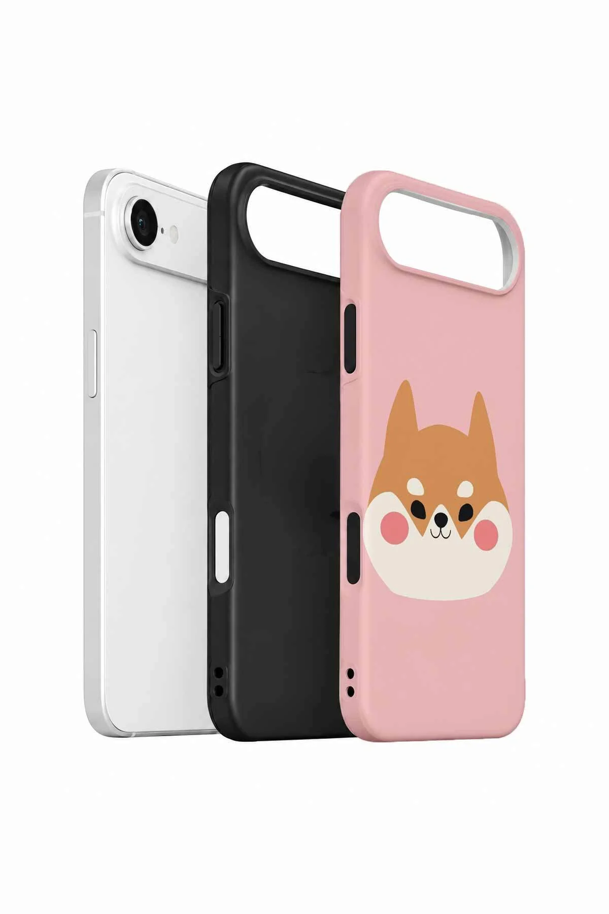 iPhone 17 Air Vorian Çift Katmanlı Shiba Köpekli Kılıf - Görsel 2