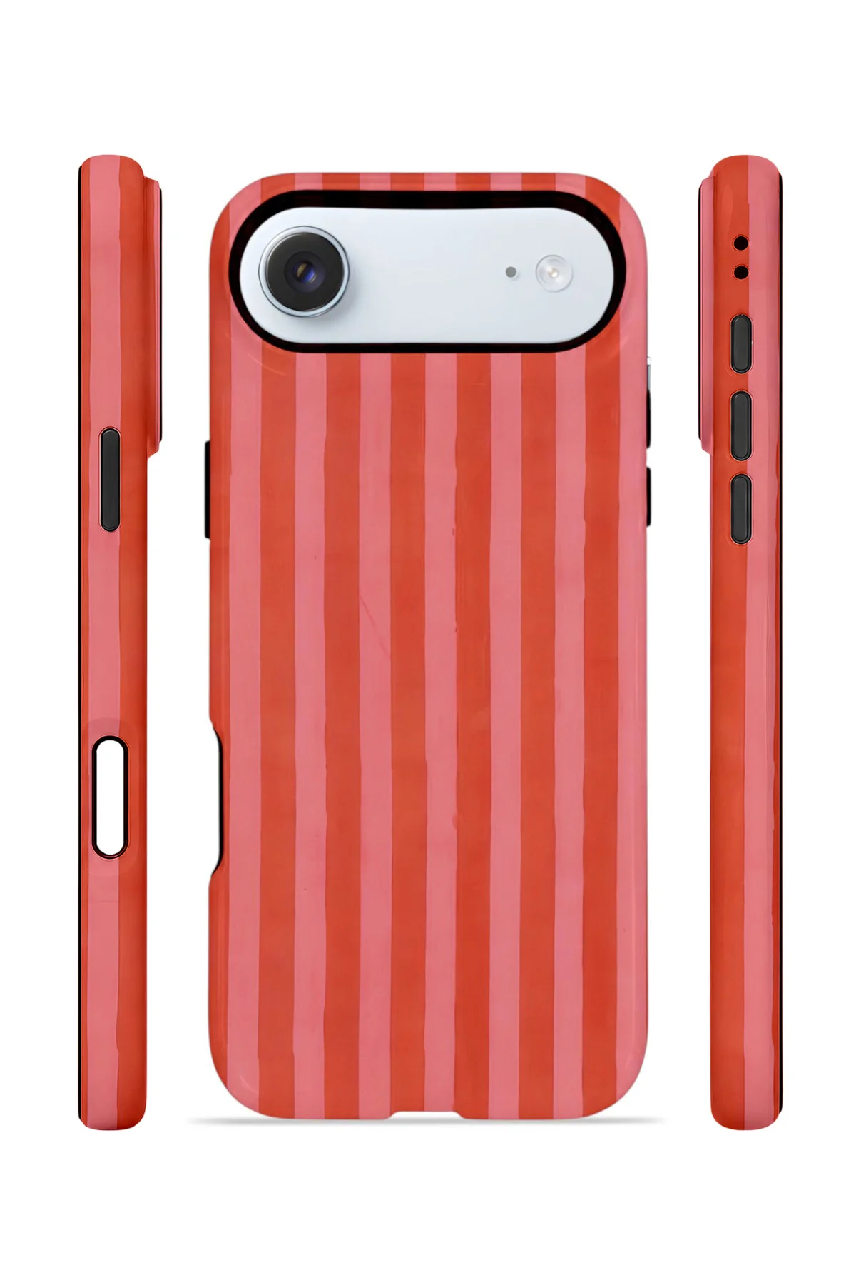 iPhone 17 Air Vorian Çift Katmanlı Kılıf Tomato Red Stripe Fiyatı, Yorumları ve Özellikleri