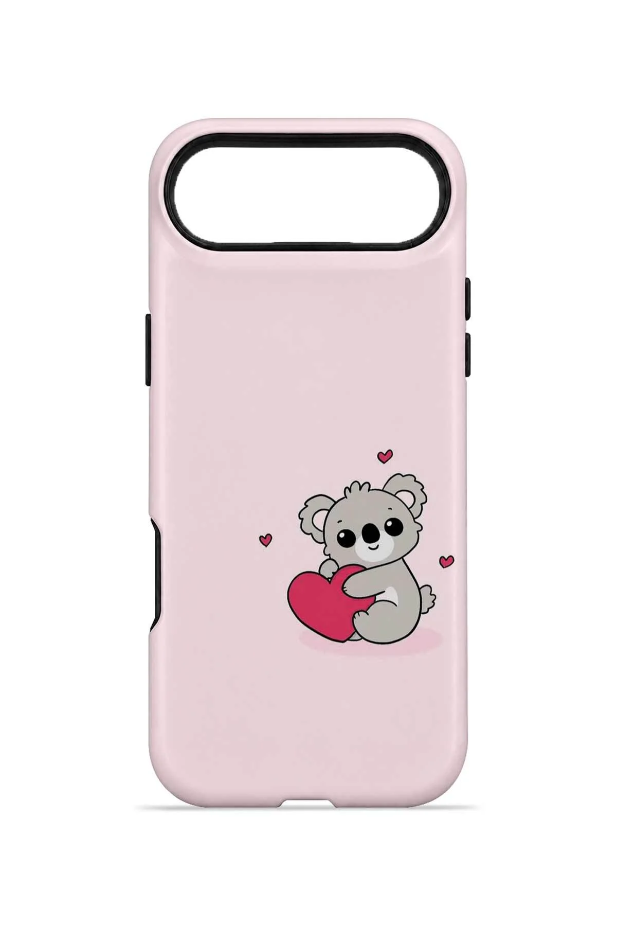 iPhone 17 Air Vorian Çift Katmanlı Kalpli Koalalı Kılıf iPhone 17 Air Vorian Çift Katmanlı Kalpli Koalalı Kılıf - Görsel 4