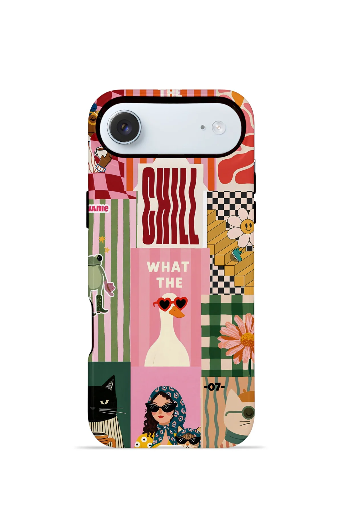iPhone 17 Air Vorian Çift Katmanlı MagSafe Kılıf Dolce Vita Collage