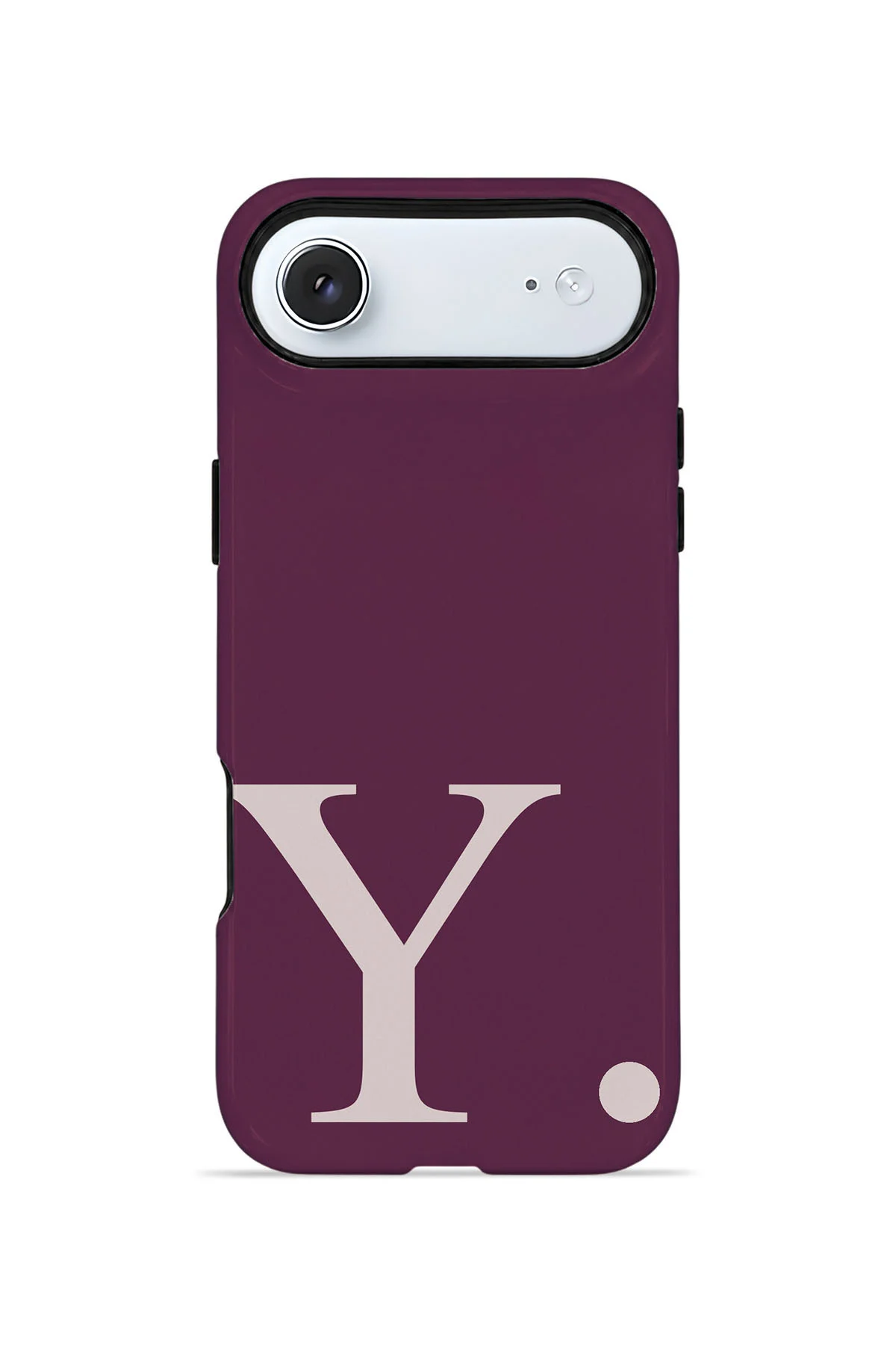 iPhone 17 Air Vorian Magsafe Çift Katmanlı Darbe Korumalı Kılıf Wine Blush Y