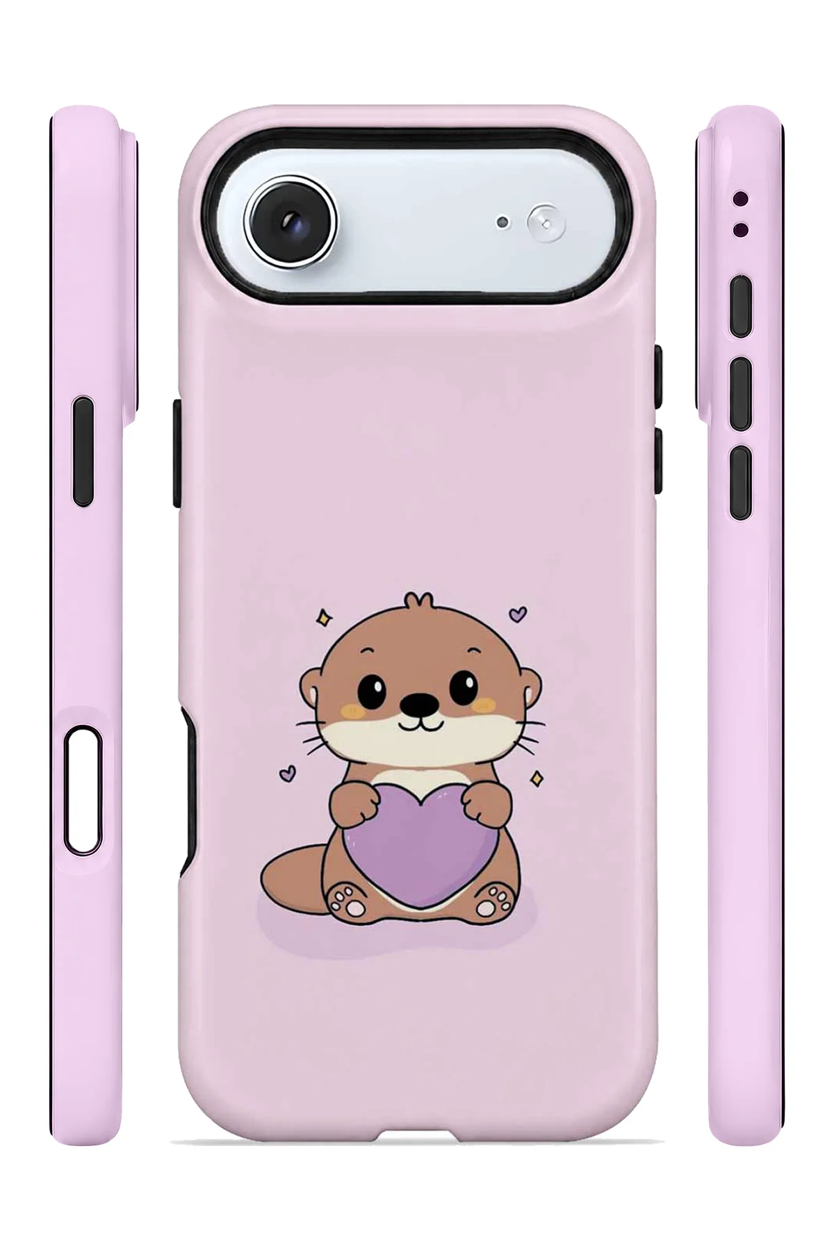 iPhone 17 Air Vorian MagSafe Çift Katmanlı Pembe Hamsterli Kılıf iPhone 17 Air Vorian MagSafe Çift Katmanlı Pembe Hamsterli Kılıf - Görsel 3