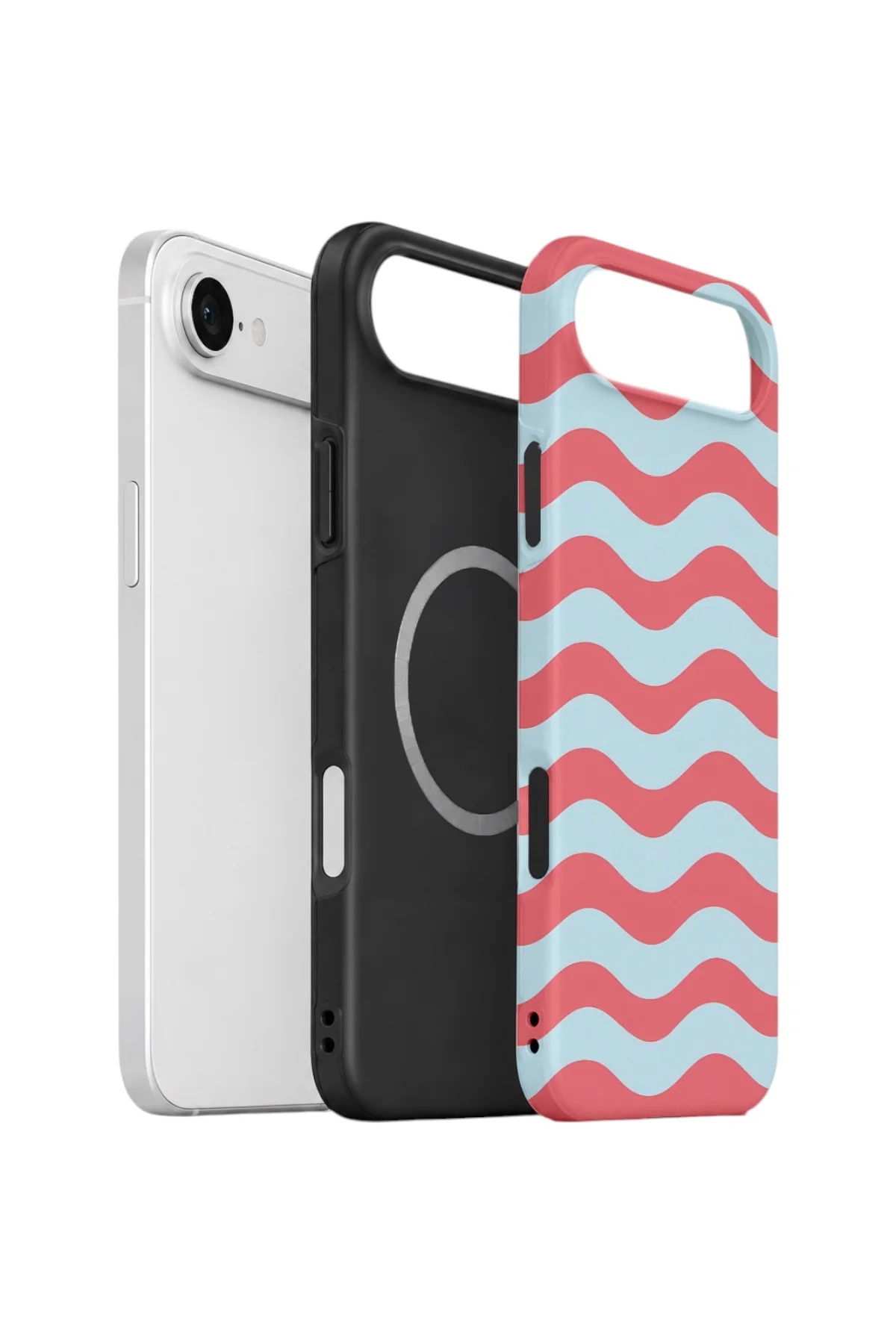 iPhone 17 Air Vorian Çift Katmanlı MagSafe Kılıf Retro Wave Candy