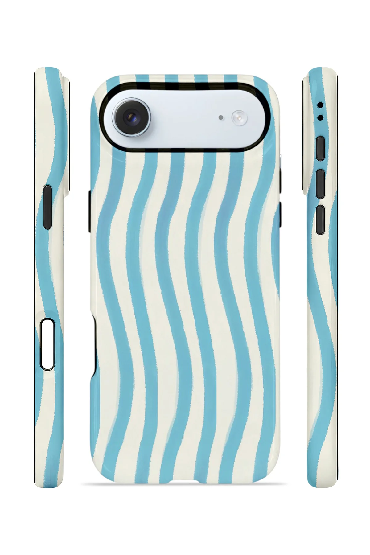 iPhone 17 Air Vorian Çift Katmanlı Kılıf Aqua Wave Riviera - Görsel 2