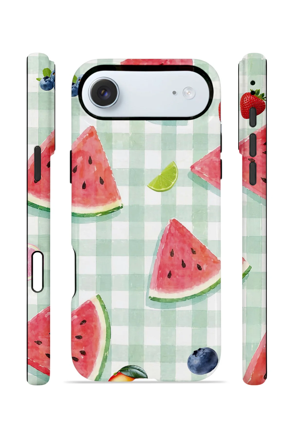 iPhone 17 Air Vorian Çift Katmanlı Kılıf Watermelon Picnic Gingham Fiyatı, Yorumları ve Özellikleri