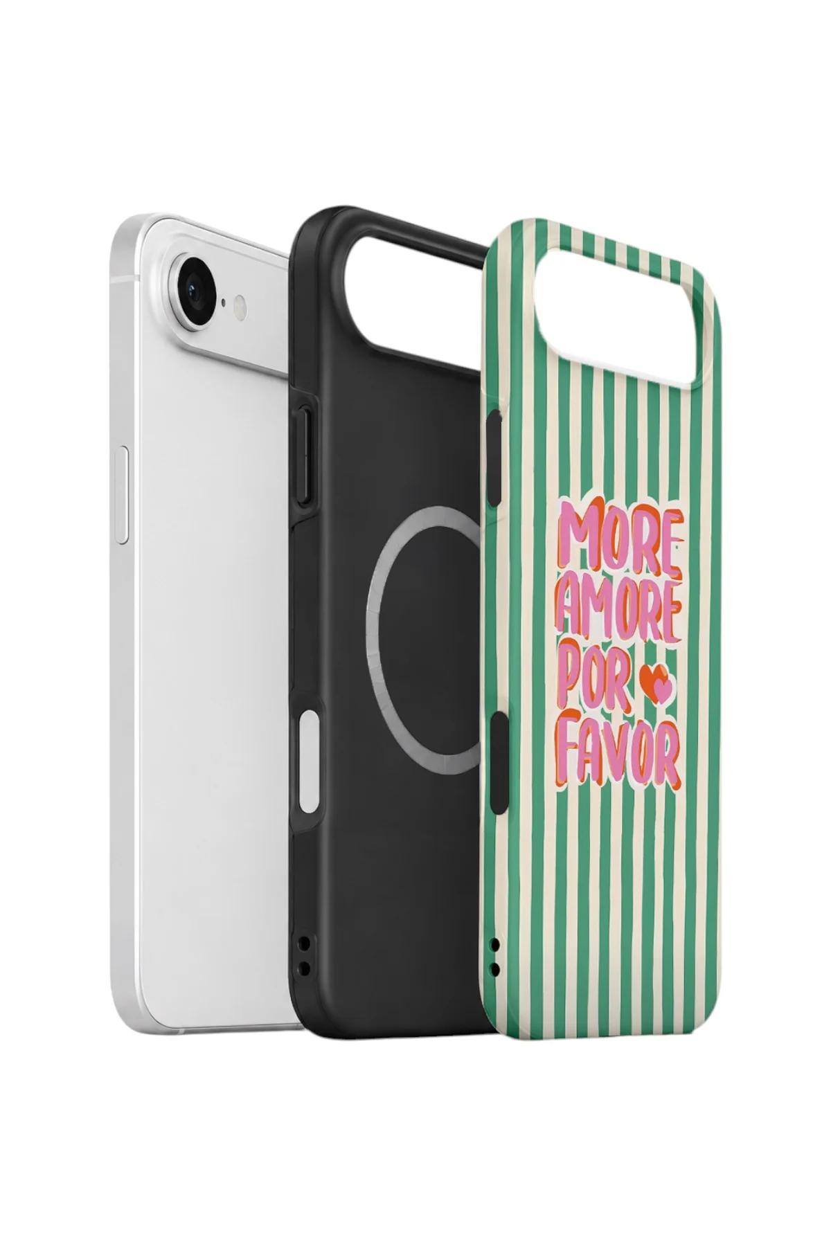 iPhone 17 Air Vorian Çift Katmanlı MagSafe Kılıf More Amore Green