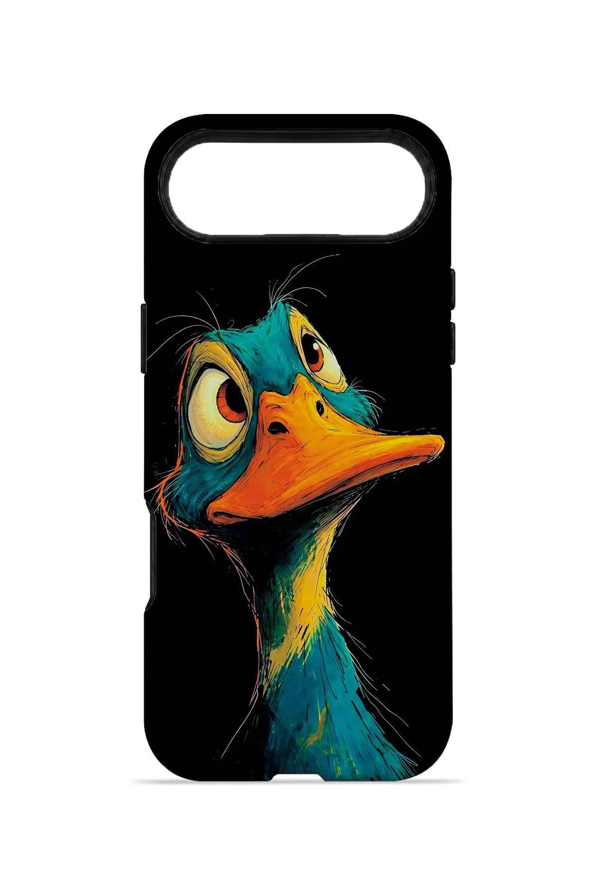 iPhone 17 Air Vorian Çift Katmanlı Neon Ördekli Kılıf - Görsel 4
