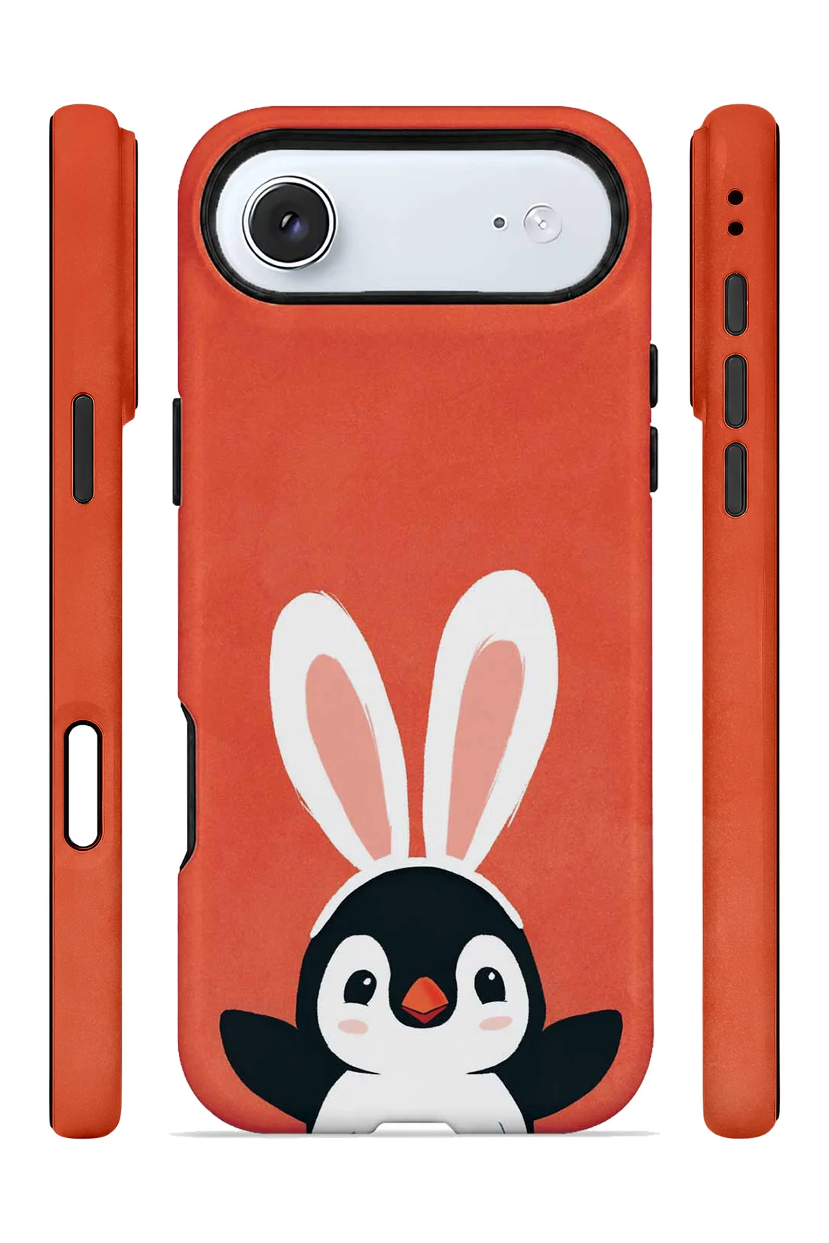 iPhone 17 Air Vorian Çift Katmanlı Tavşan Penguenli Kılıf iPhone 17 Air Vorian Çift Katmanlı Tavşan Penguenli Kılıf - Görsel 3