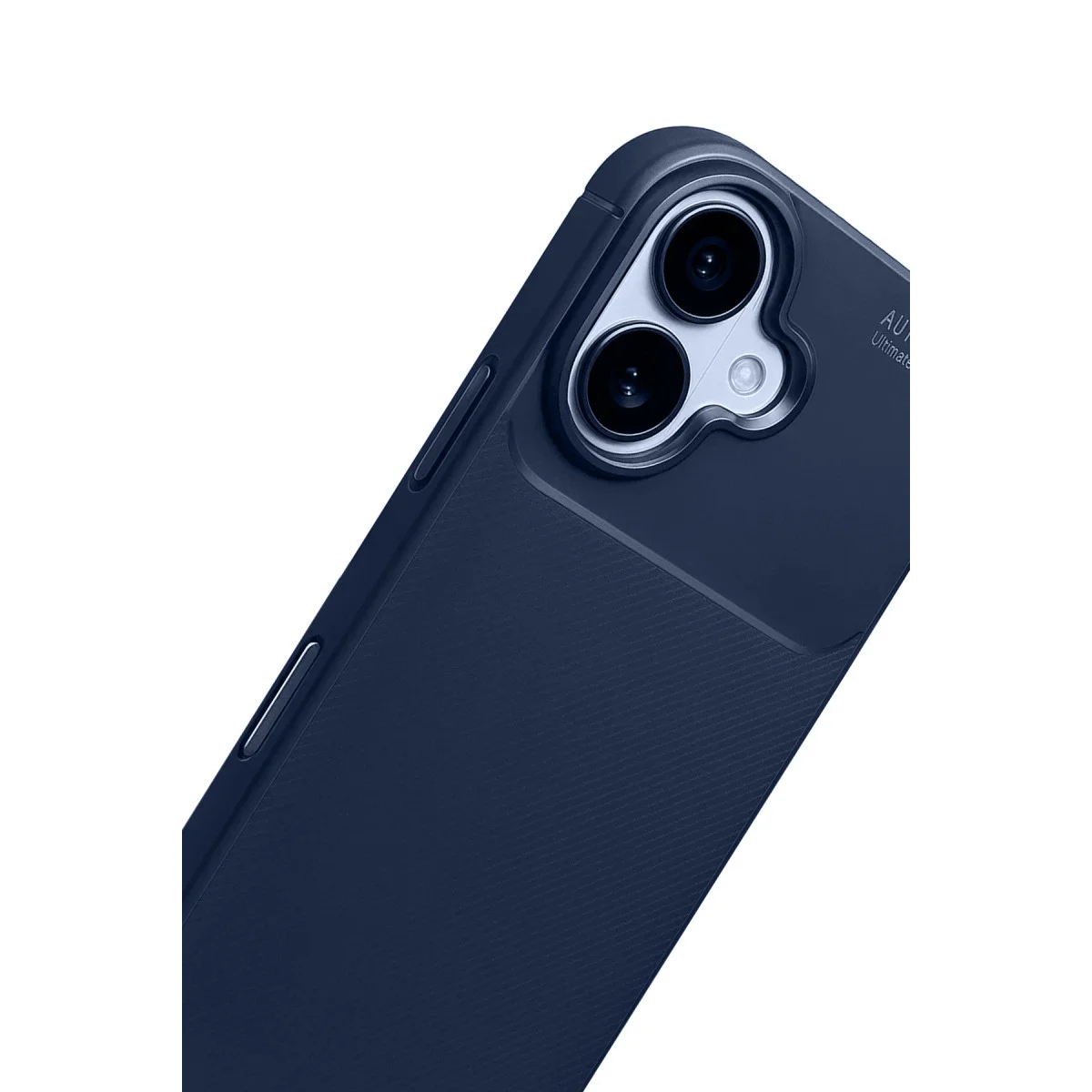 iPhone 17 Auto Focus Karbon Kapak - Lacivert, Çizilmelere Karşı Güçlü Koruma