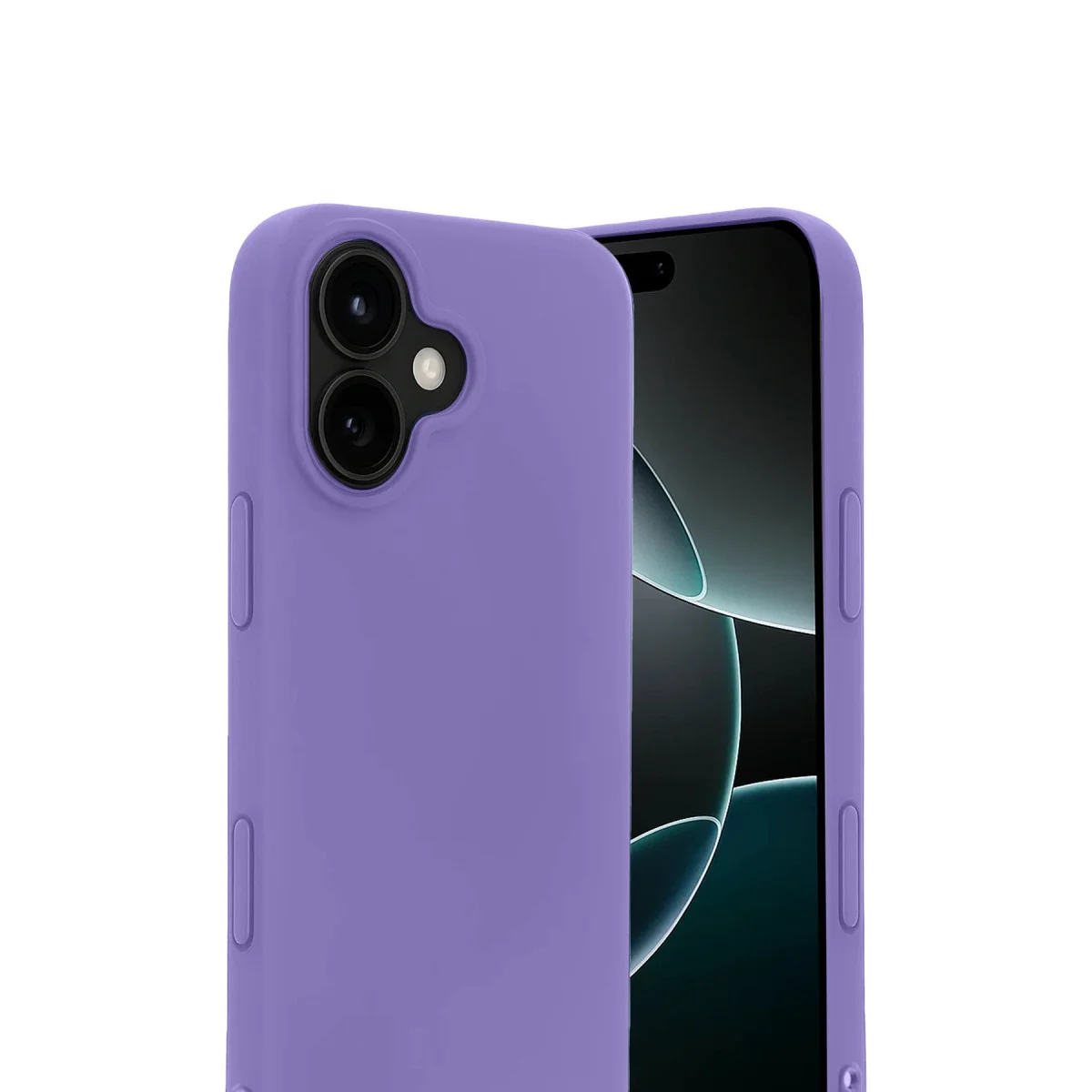 iPhone 17 First Serisi Silikon Kılıf Lila - Estetik ve Maksimum Koruma