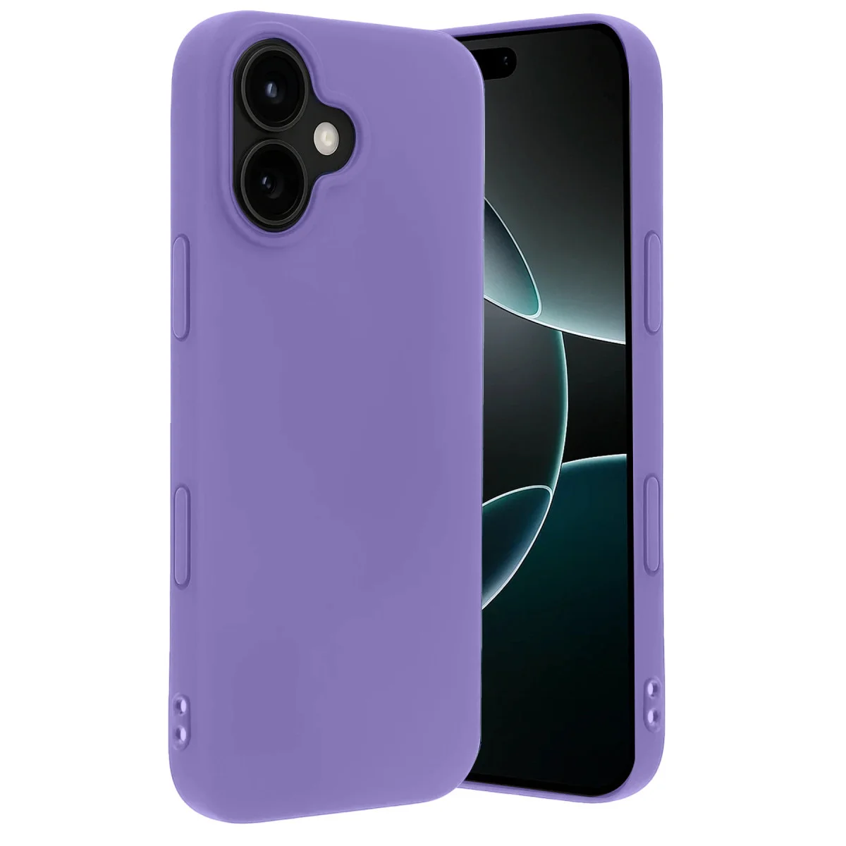 iPhone 17 First Serisi Silikon Kılıf Lila - Estetik ve Maksimum Koruma