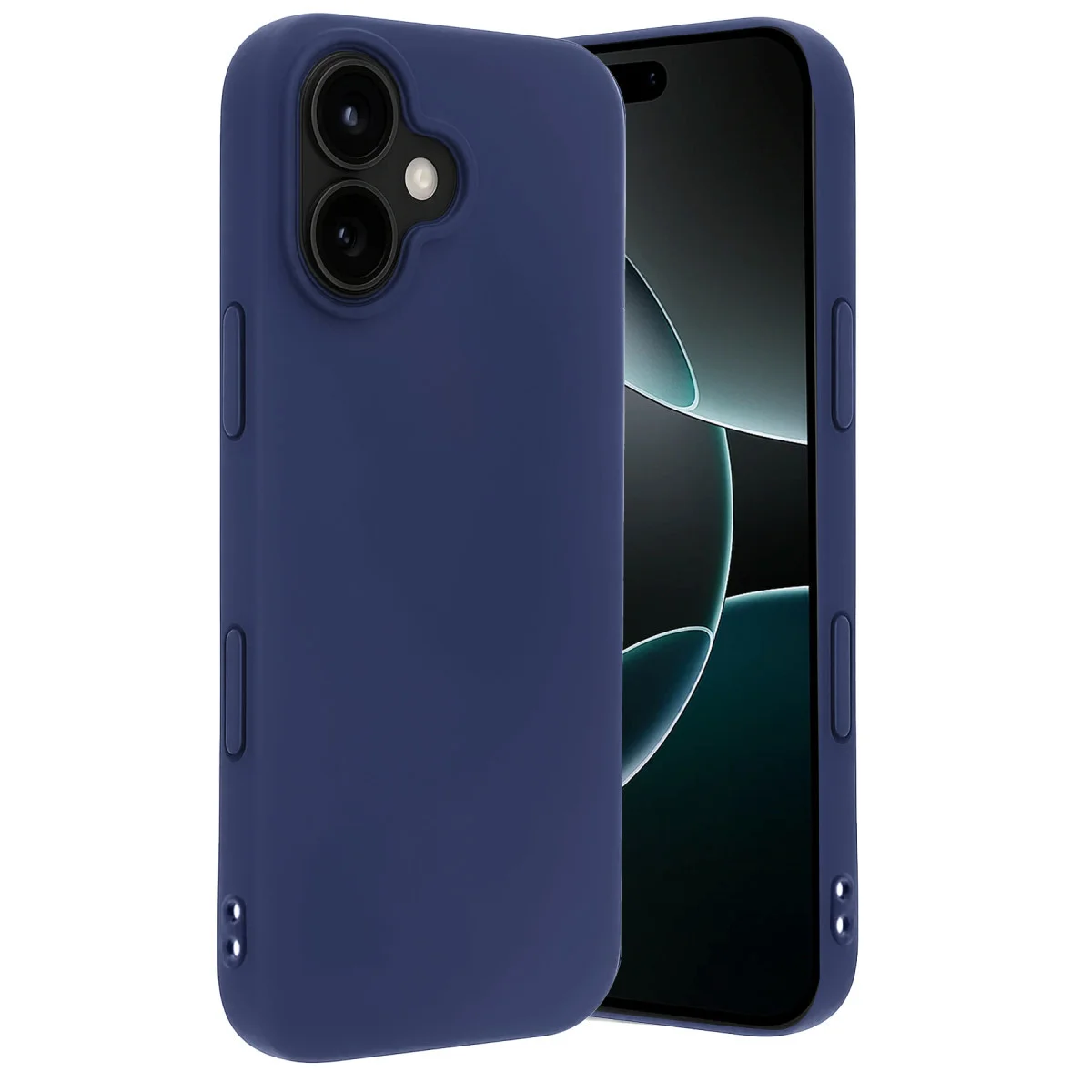 iPhone 17 First Serisi Silikon Kılıf - Maksimum Koruma ve Şıklık (Lacivert)
