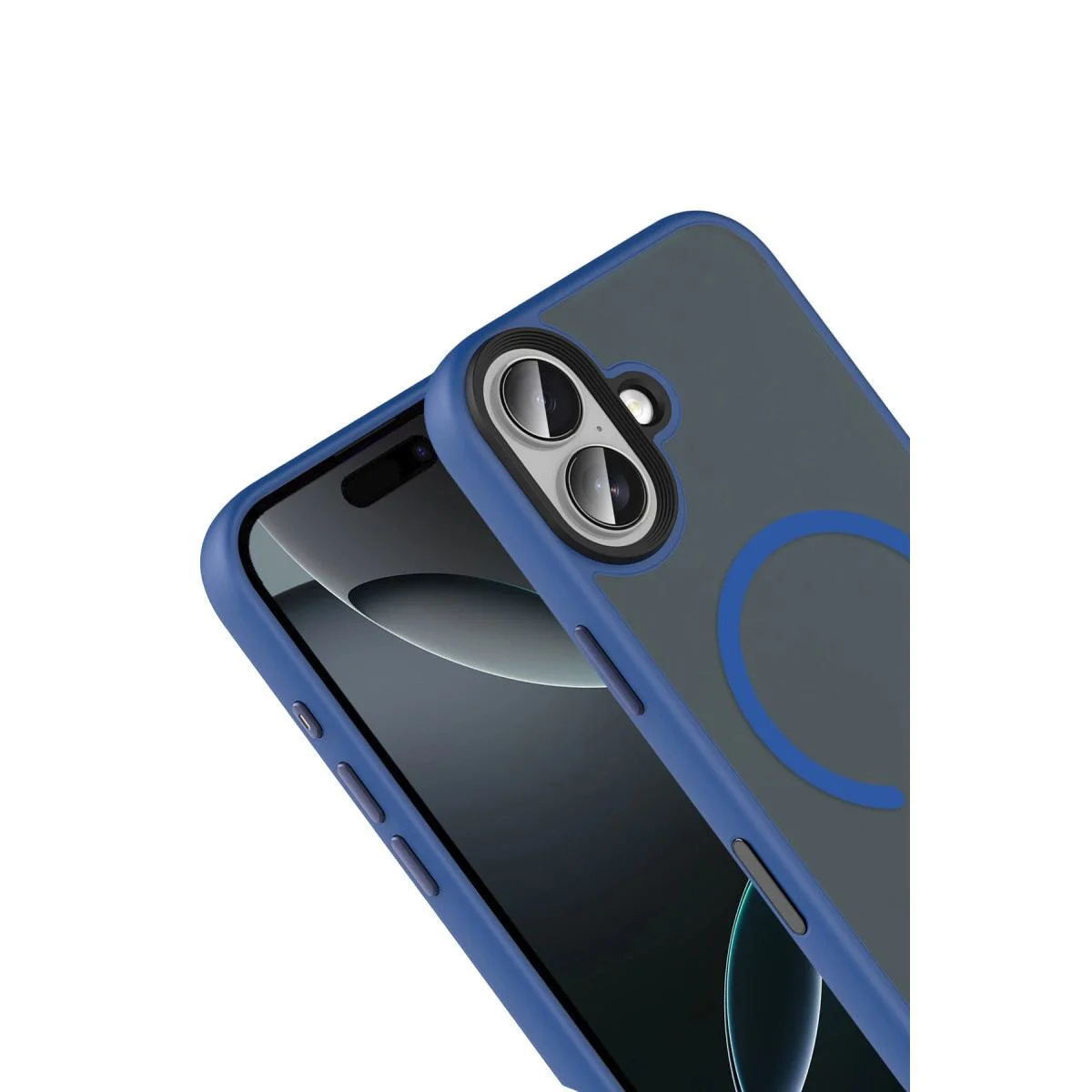 iPhone 17 ile Uyumlu MagSafe Kılıf - Lacivert Megane Kapak Fiyatı, Yorumları ve Özellikleri