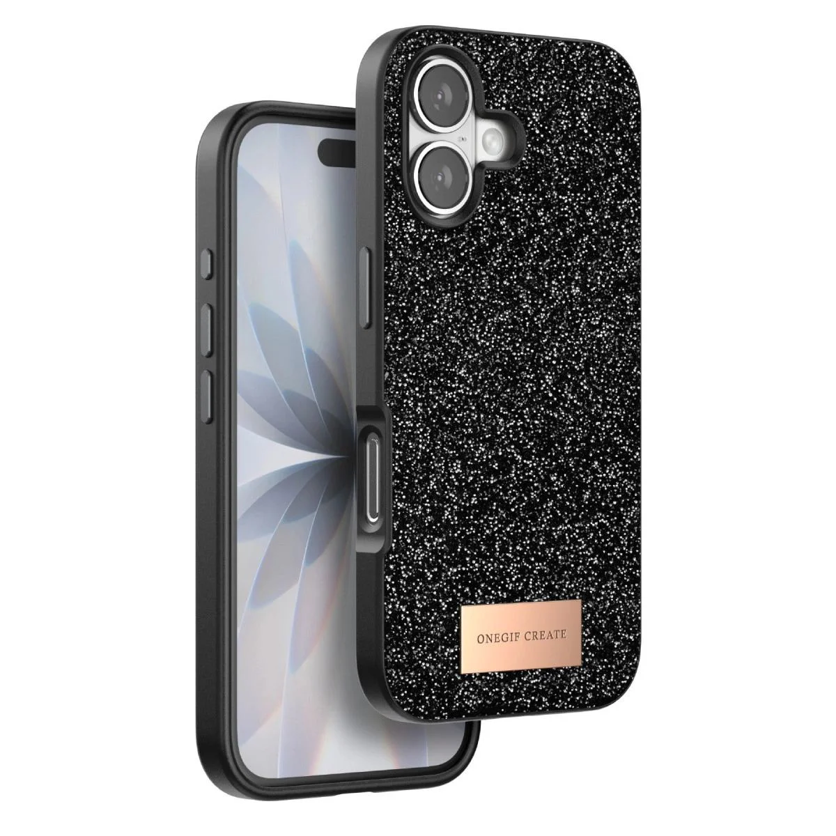 iPhone 17 ile Uyumlu Simli Kapak - Siyah Boncuk İşlemeli Şık Kılıf Fiyatı, Yorumları ve Özellikleri