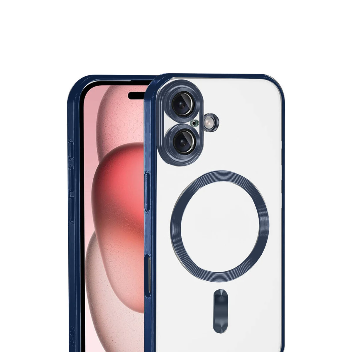 iPhone 17 Kross Magneticsafe Kapak - Lacivert, Çizilmeye Dayanıklı ve MagSafe Uyumlu