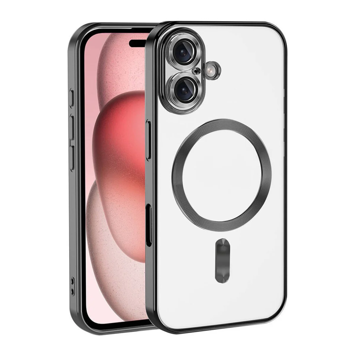 iPhone 17 Kross Magneticsafe Siyah Kapak - Çizilmeye Dayanıklı ve MagSafe Uyumlu