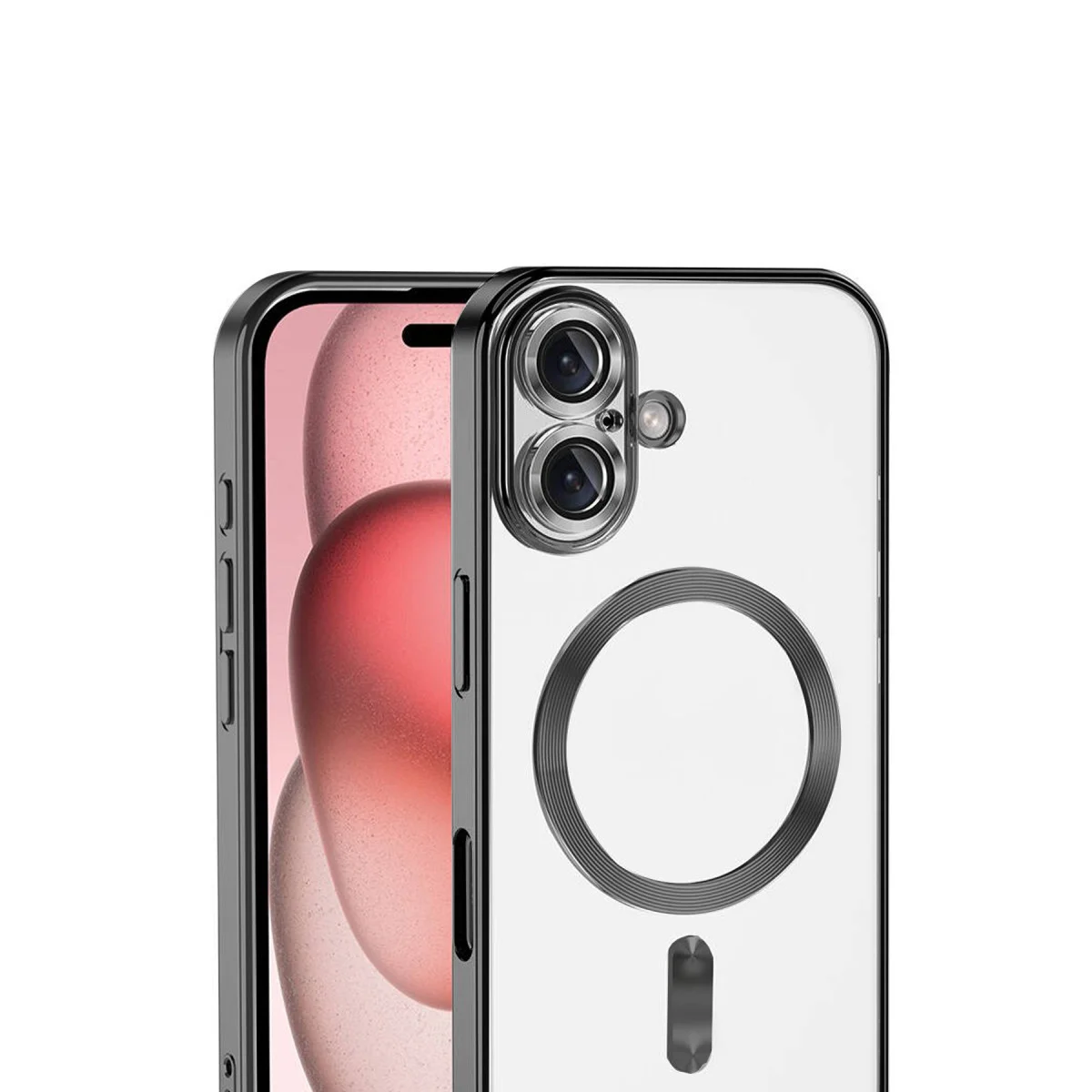 iPhone 17 Kross Magneticsafe Siyah Kapak - Çizilmeye Dayanıklı ve MagSafe Uyumlu