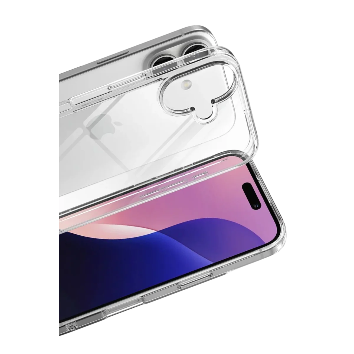iPhone 17 Lüx Şeffaf Silikon Kılıf - %100 Şeffaf, Pürüzsüz ve Uzun Ömürlü Koruma