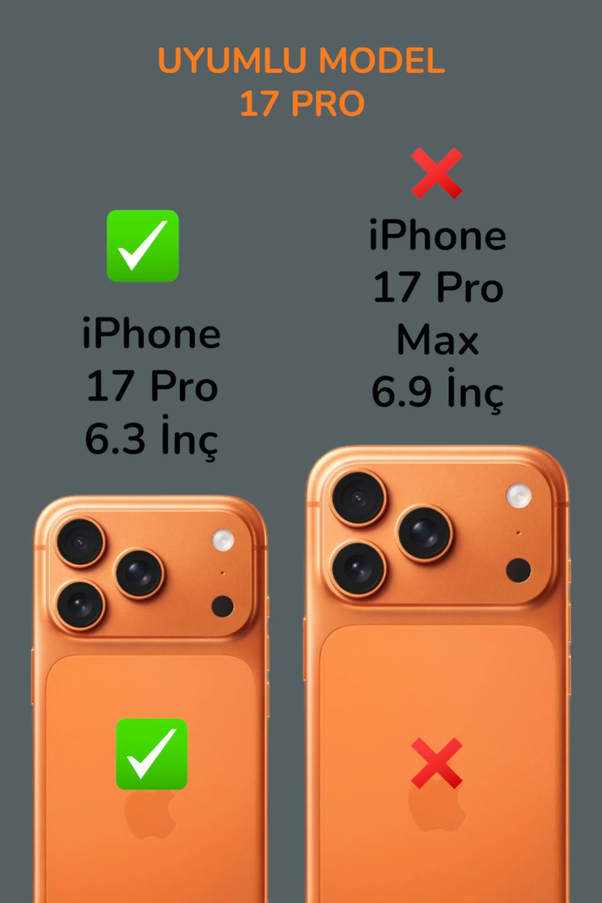 iPhone 17 Pro Cüzdanlı Standlı Kapaklı Kılıf Kırmızı