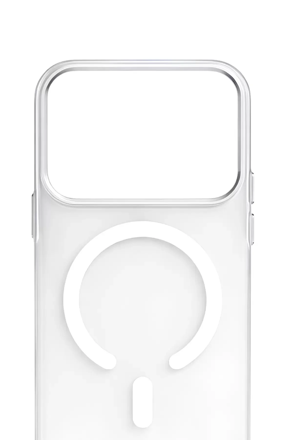 iPhone 17 Pro Frostmag Matte Armor Magsafe Kılıf Arctic Clear